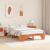 Bettrahmen Wachsbraun 120 x 190 cm Massives Kiefernholz Produktbild-Vorschau 3