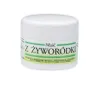 A white jar of ointment with a green and white label. Produktbild-Vorschau