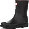 A black Hunter Downpour Short Boot shown from the side against a white background. Produktbild-Vorschau