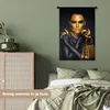 MuchoWow® Wandteppich Wandbehang Make-up - Tasche - Gold - Produktbild-Vorschau 4