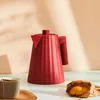 Alessi MDL06/1 R Plissè Elektrischer Wasserkocher 1l, Rot Produktbild-Vorschau 5