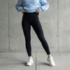 Dámské Černé Bavlněné Elastické Dlouhé Legíny, Velikost Xl Náhled obrázku produktu 7