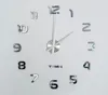 A wall clock with metallic numbers on a white background. Náhľad obrázku produktu