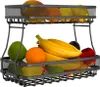 dvoupatrový košík na ovoce organizér na kuchyňskou pracovní Náhled obrázku produktu 1