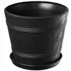 KADAX Blumentopf mit Untersetzer "Pula", Blumenkübel aus Produktbild-Vorschau 2