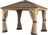 Vorhang für Sunjoy Zedernholz Gazebo 336cm x 336cm Produktbild-Vorschau 2