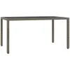 The Living Store 5-tlg. Garten-Essgruppe mit Kissen Grau Produktbild-Vorschau 4