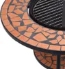 vidaXL Tavolo da fuoco in mosaico di Vetroceramica Anteprima dell’immagine prodotto 7