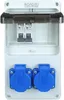 Stromverteiler 230V - 2x Schuko Steckdose mit Schalter - Produktbild-Vorschau 5