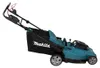 53 cm 2x18V MAKITA 2-Akku BL1850B Rasenmäher + DC18SH Produktbild-Vorschau 3