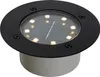 Moderner Bodenstrahler Schwarz inkl  LED IP65 Solar Terry Produktbild-Vorschau 1