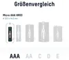 ANSMANN Batterie de téléphone AAA 800mAh 1,2V, 4 pièces, Voir les images du produit 2
