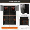 Flieks Küche Hochschrank mit Led, Küchenschrank Produktbild-Vorschau 6