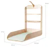 ROBA Wall-Mounted and Folding Changing Table - Natural Wood Anteprima dell’immagine prodotto 4