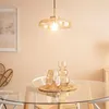 Pendelleuchte Glas Hipo Bernstein Produktbild-Vorschau 2