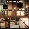HOMCOM L-förmiger Schreibtisch 168 x 120 cm Eckschreibtisch Produktbild-Vorschau 7