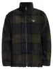 Barbour Fleecejacke aus Tartan, Braun XL Produktbild-Vorschau 8