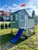 Kinderspielhaus mit Rutsche und Leiter Spielhaus Produktbild-Vorschau 1
