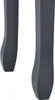 Two tall, dark gray vases are shown against a white background. Podgląd zdjęcia produktu