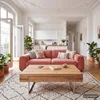 home24 Couchtisch - Eiche Nachbildung / Silber Produktbild-Vorschau 4