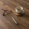 MENZZO Table ronde extensible Grivery Bois Noisette pieds Voir les images du produit 7