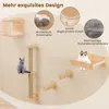 COSTWAY 5 PCS Kletterwand Katzen, Kratzbaum mit Produktbild-Vorschau 6