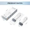 Product packaging and dimensions of a microneedling derma stamp. Produktbild-Vorschau