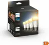 A product box for Philips Hue smart bulbs, showing a row of illuminated bulbs on the right side and product information on the left. Náhled obrázku produktu