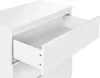 BELIANI Kommode Weiß Spanplatte 4 Schubladen 100 x 80 cm Produktbild-Vorschau 8