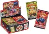 A display box of Miraculous Secrets trading card game booster packs, with two loose packs shown to the right. Produktbild-Vorschau