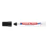 A black Edding 950 industry painter marker with its cap removed, shown on a white background. Produktbild-Vorschau
