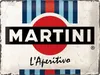 Nostalgic-Art - Plaque en métal 30 x 40 cm - Martini - Voir les images du produit 1
