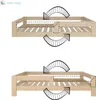 Bodenbett  umbaubar zum Kinderbett, 80x160 cm Bettbeine 11 Produktbild-Vorschau 3