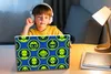 MuchoWow® Laptop Aufkleber Sticker Cover Muster - Roboter - Produktbild-Vorschau 3