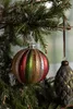 Clayre & Eef Weihnachtskugel 4er Set Ø 8 cm Rot Grün Glas Produktbild-Vorschau 3