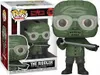 A Funko Pop! vinyl figure of The Riddler from The Batman movie, shown in its packaging and also displayed outside of the box. Podgląd zdjęcia produktu