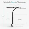 Lampada da scrivania LED Rosikey - Lampada da architetto da Anteprima dell’immagine prodotto 5