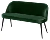 home24 Küchensofa - Samt / Metall Produktbild-Vorschau 1