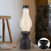 LED petrolejová lampa v retro štýle, retro LED stolná lampa Náhľad obrázku produktu 8
