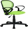 Bürostuhl Schreibtischstuhl Grün/Schwarz H-2408F/1408 Produktbild-Vorschau 1