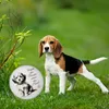 süßer Hund mit Halsband Magnet mit Flaschenöffner rund mit Produktbild-Vorschau 3