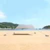 Tenda da spiaggia portatile 2,3 x 2,3 m antivento, Anteprima dell’immagine prodotto 7