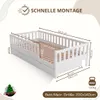 Cama infantil Crazy Pine con cajón, 200x140 cm – Cama Vista previa de la imagen del producto 2