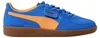 Puma Palermo uni Schuhe Wildleder Leder blau Turnschuhe 42 Produktbild-Vorschau 1