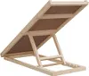 "2024"cloris Hunderampe Grau 100x40 cm Massivholz Tanne - Produktbild-Vorschau 6