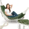 Amaca da giardino boho, macramè brasiliano, due persone, Anteprima dell’immagine prodotto 1