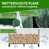 TTL GARDEN Kaminholzregal M 200x36x116cm Schwarz mit Produktbild-Vorschau 5