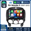 4+64G autoradio 9 zoll Android13 Für Mazda 2 2007-2013 GPS Náhled obrázku produktu 2