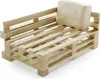 Abziehbares eckkissen aus polyester BANANAIR 60x40 cm, Produktbild-Vorschau 1