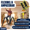MASKO® Leiter Aluminium 6in1 Mehrzweckleiter Anlegeleiter Produktbild-Vorschau 6